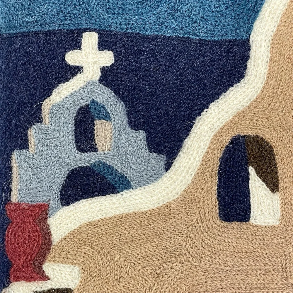 Handmade vintage santorini